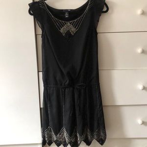 H & M retro beaded style dress
